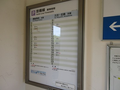 時刻表