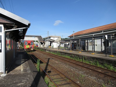 備後三日市駅構内