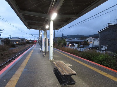 大入駅構内