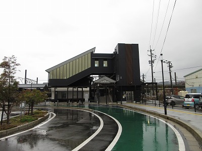 浜崎駅の駅舎
