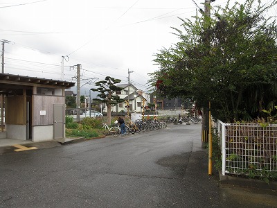 一貴山駅の駅前