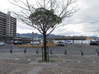 伊万里駅の駅前
