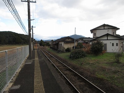 金石原駅構内