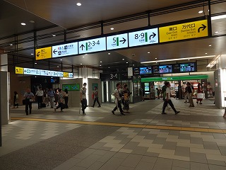 新潟駅コンコース(在来線)