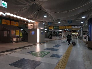 新潟駅コンコース(新幹線)