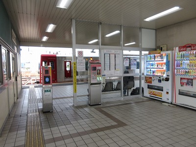 駅舎内部