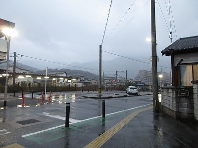 筑前深江駅の駅前