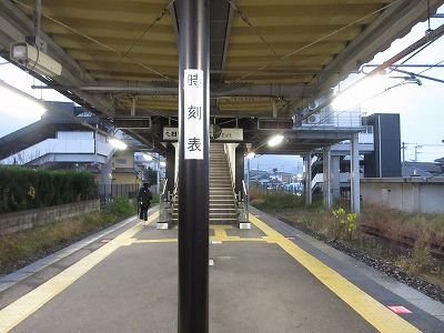 筑前深江駅構内