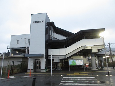 筑前深江駅の駅舎