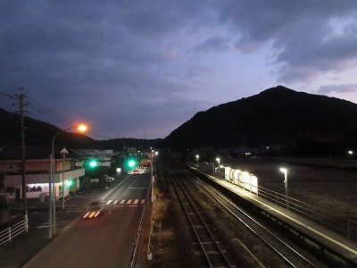 本牟田部駅の駅前