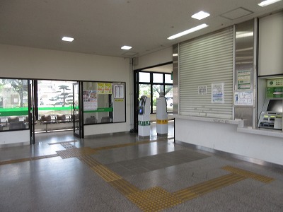 駅舎内部