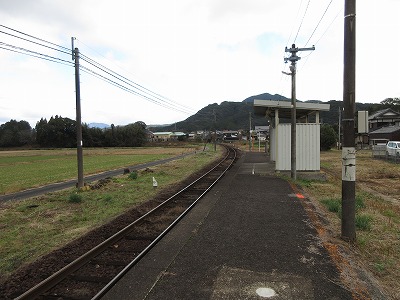 桃川駅構内
