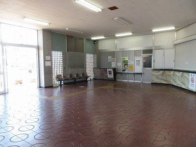 駅舎内部