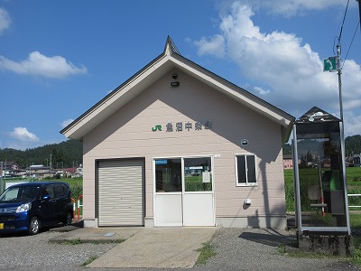魚沼中条駅の駅舎