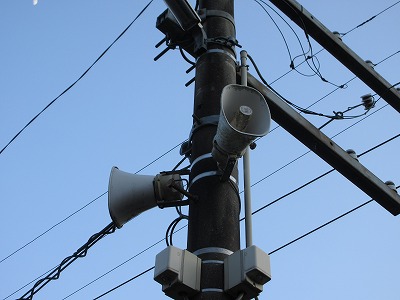 湯平駅スピーカー